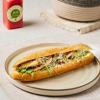 Sandwich poulet pané