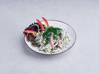 Sałatka z ozorkiem cielęcym