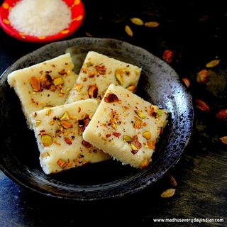 Coconut barfi