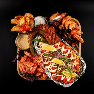 Сэт из рыбы и морепродуктов