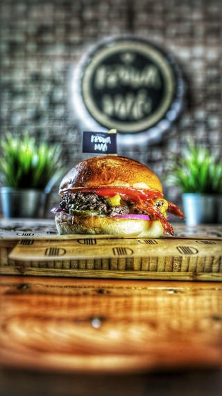 Double bekon cheese smash