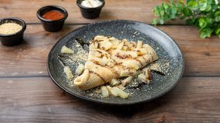 Slatke palačinke sa Nutellom i ananasom