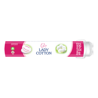 Диски ватні Lady Cotton косметичнi (150+25шт/у)