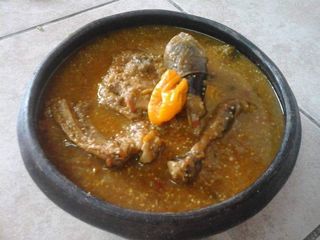 Sauce Gnangnan + Accompagnement