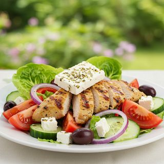 Greek chicken salad