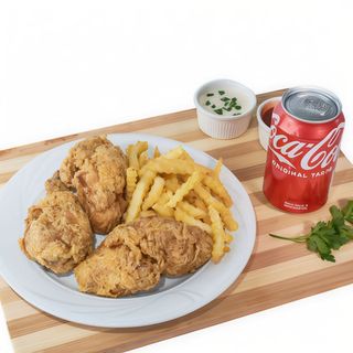 Menú Pollo Frito