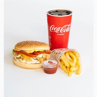 Комбо Тригерс бургер