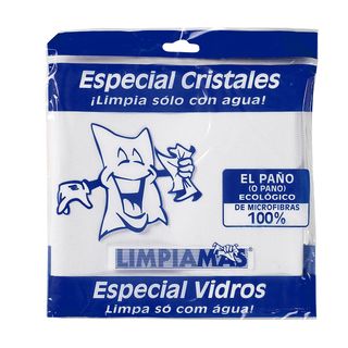 Paño Especial Limpiamas Cristales Paquete 1 Ud