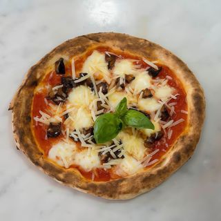 Pizza parmigiana senza glutine