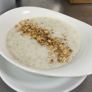 Овсяная каша на обычном молоке