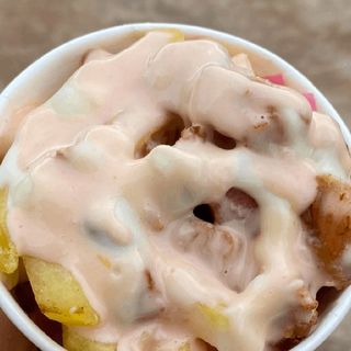 Mini loaded fries + Drink