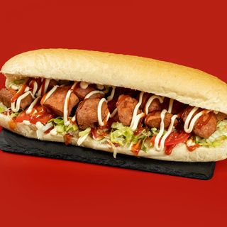 მექსიკური ჰოთ-დოგი პურში