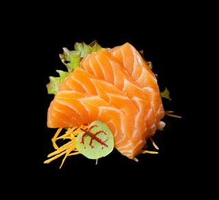 126. Sashimi salmone  - 6 pezzi