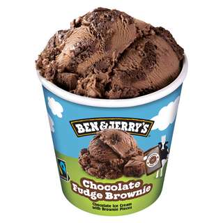 Helado de Chocolate con Brownie Grande