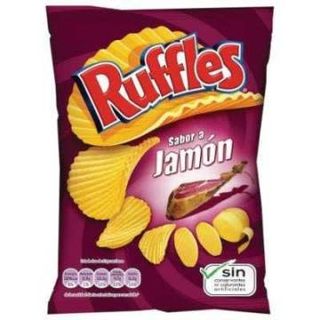Ruffles Jamón Patatas 160G