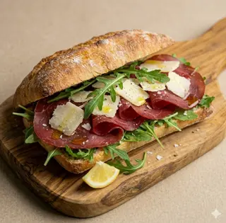 Bresaola, rucola, grana