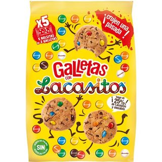 Galletas Con Grageas De Chocolate Con Leche Lacasitos 120 G.