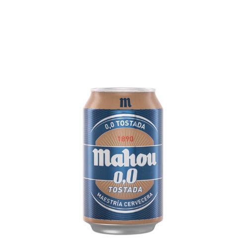 Cerveza Mahou 00 Tostada