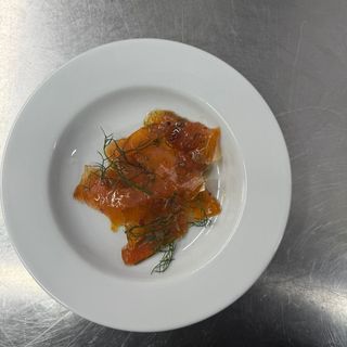 Salmone marinato