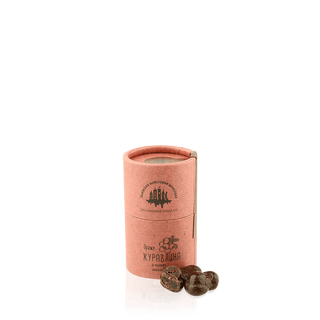 Драже Журавлина В Чорному Шоколаді, Тубус (60г)