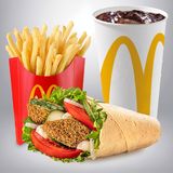 McWrap Vege McMenu
