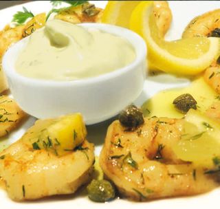 Скариди по гръцки (150г)