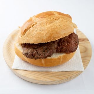 Panino con hamburger