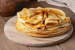 Crêpes al pistacchio