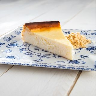 Tarta de queso azul