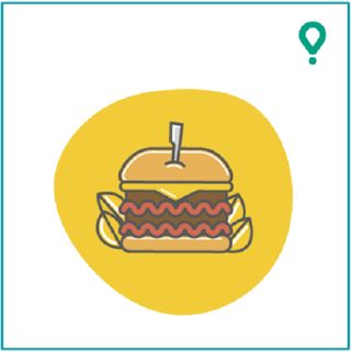 Doppio hamburger con doppio formaggio