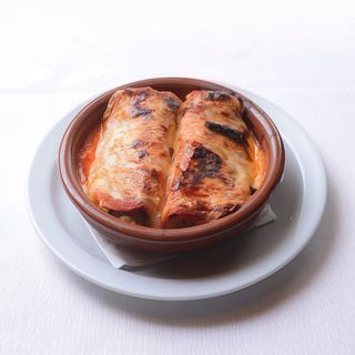 Canelones De Carne Y Verdura