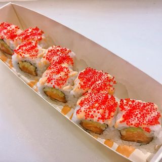 Uramaki spicy salmone