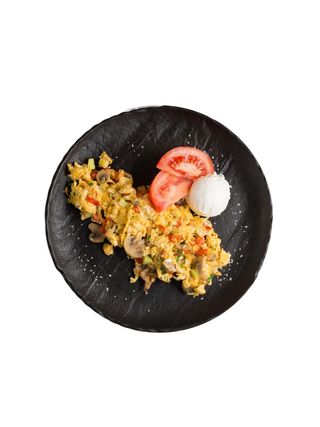 Jaja sa spanaćem ili povrćem