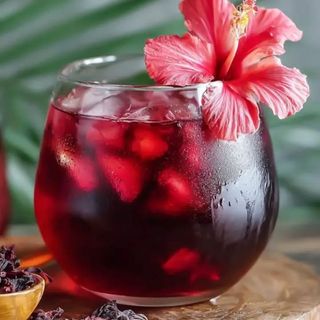 Iced Hibiscus Tea