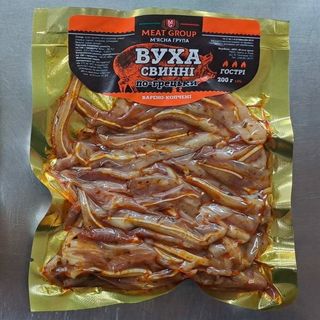 Вуха Свинні Фасовані 200г Гострі