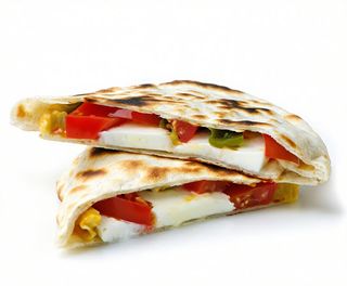 Piadina con pomodoro e mozzarella