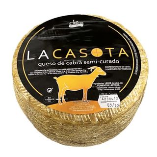 Queso Cabra Artesano Semi-Curado 1 Cuña De 200Gr.Aprox.