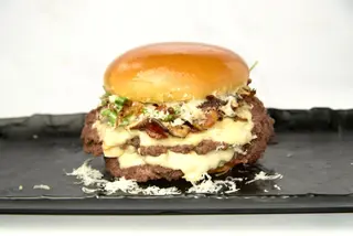 Premium Smash Triple Burger