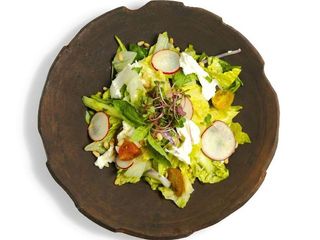 Салат із рваною моцарелою (250g)