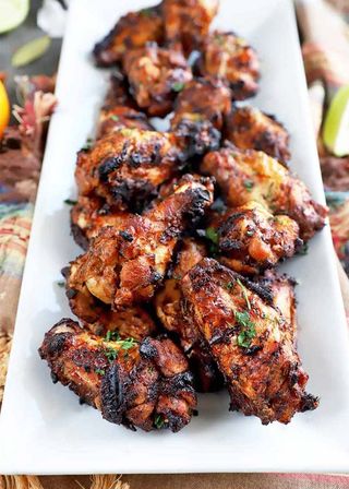 Caribbean Jerk Wings Hot
