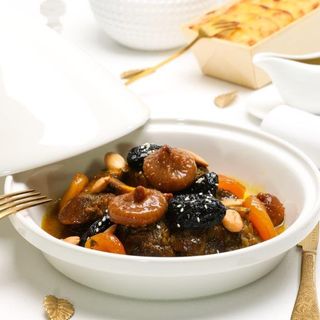 Tajine de veau aux pruneaux et aux abricots - Individuel