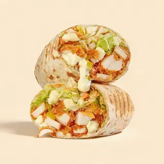 Crispy chicken wrap