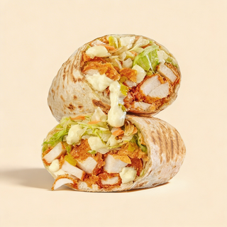 Crispy chicken wrap