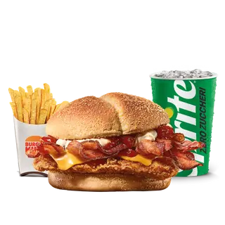 Chicken bacon king