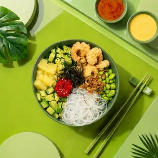 Poke Funchoza Shrimp