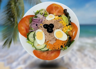 Ensalada mixta con atún