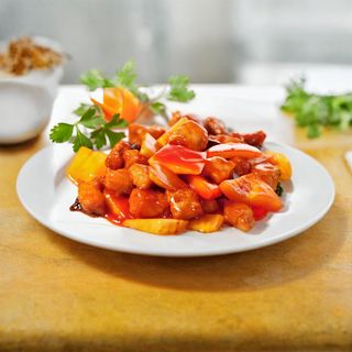 612. Maiale in salsa agrodolce