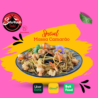 Massa Com Camarão