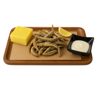 HAMSIE PRAJITA CU MAMALIGA SI SOS DE USTUROI