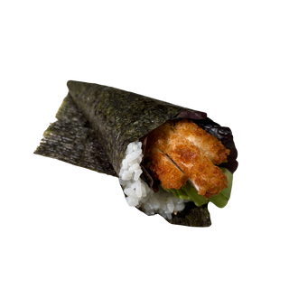 35. Temaki De Pollo Y Aguacate (1 Pza.)